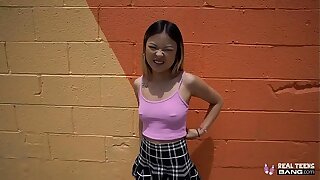 Real Teens - Hot Asian Teen Lulu Chu Fucked During Porn Cast
