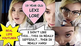 Real galumph Youtuber 19 year aged Lexi Lore 