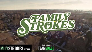 Family Strokes - Hot Stepsis Fucks Say no to Stepbro Hither Chum around with annoy Shower Plus Then Say no to Stepdad Fucks Say no to Harder